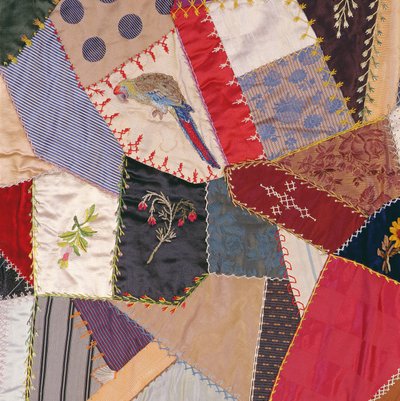 Crazy Quilt (detail) by Unknown